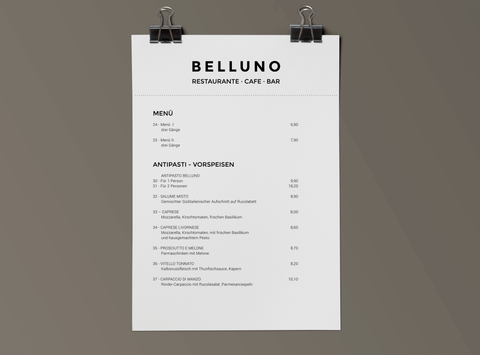 BellunoSpeisekartemockup